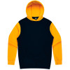 Balwun Mens Hoodies Navy Gold